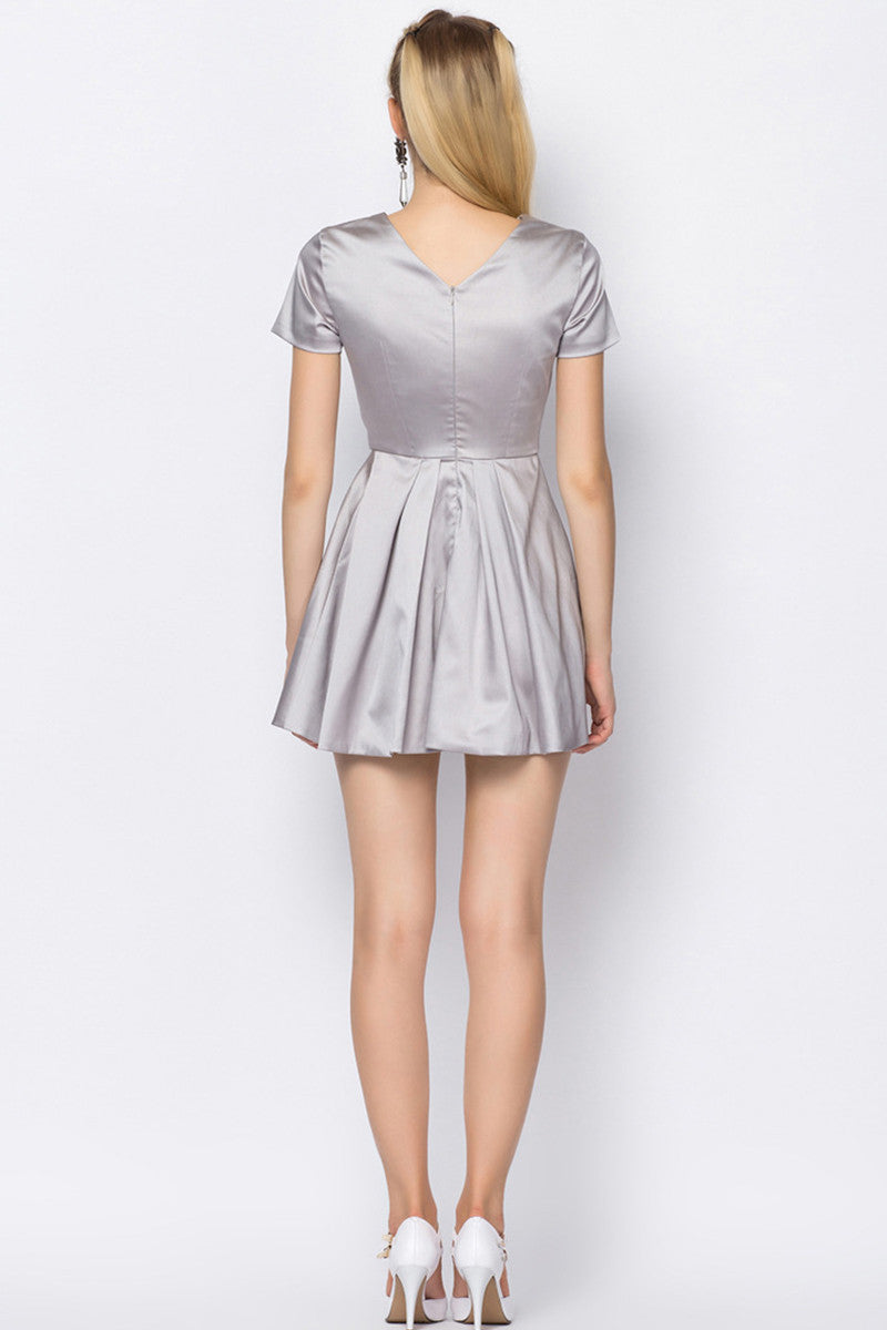 [30% OFF TILL 8 APR] Grace Wear To Work Office Fitted Bussiness Mini Dress