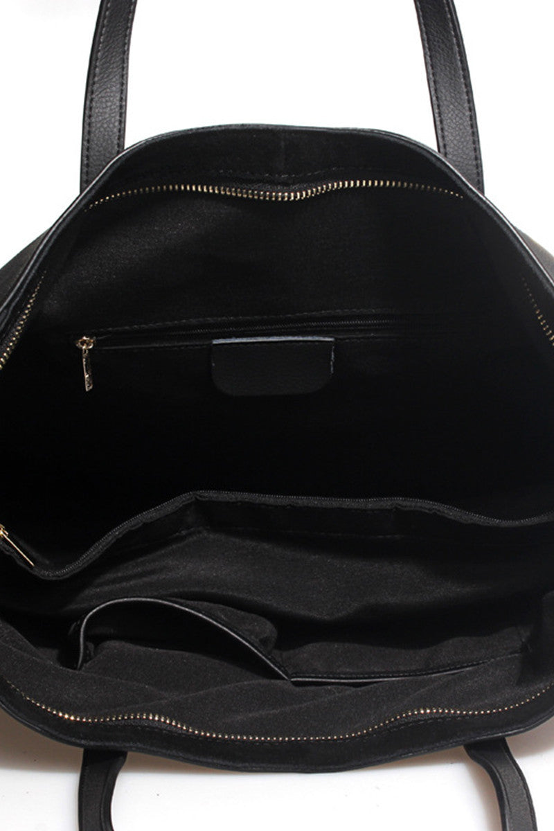 Classical Sude Side Tote Bag