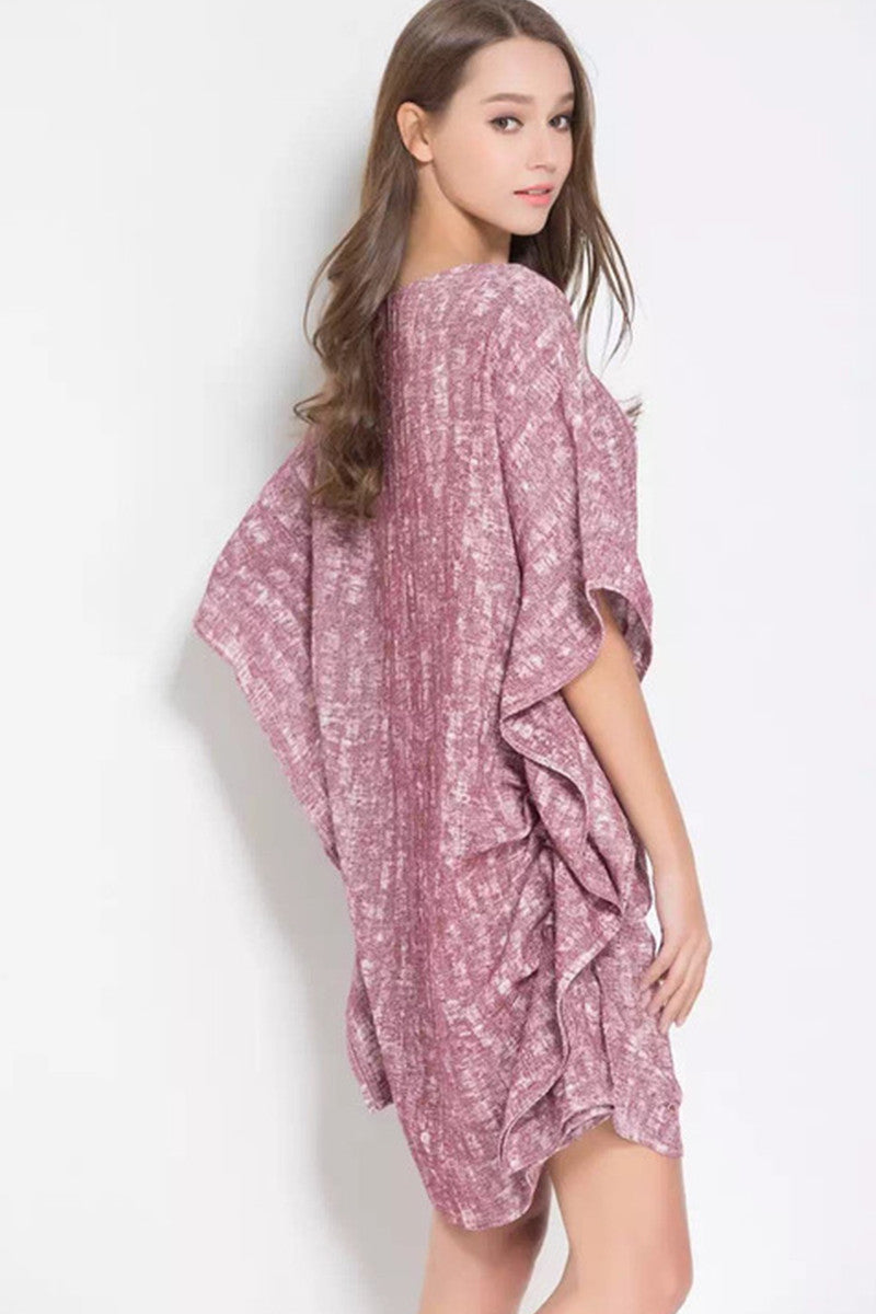 [30% OFF TILL 8 APR] Casual Loose Printed Summer Beach Sundress