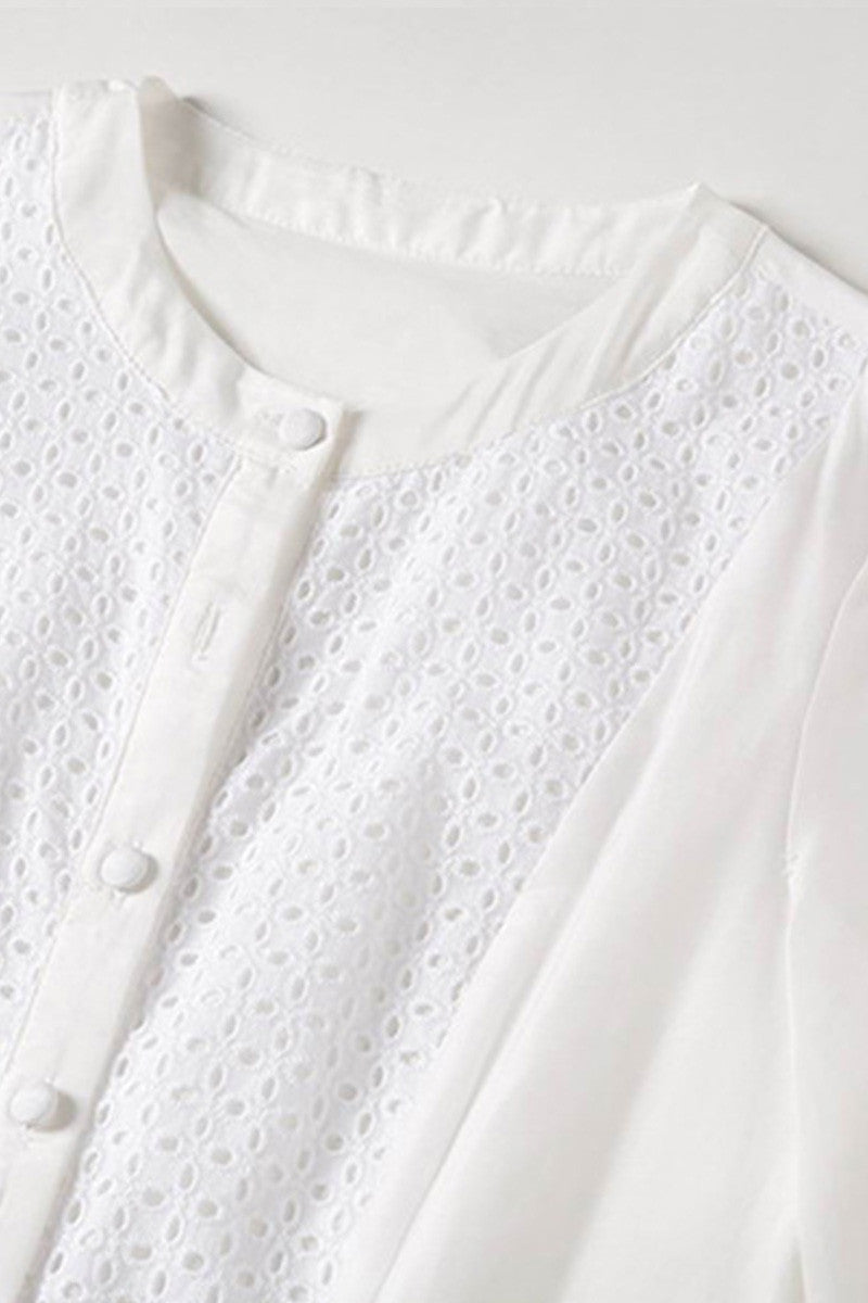 Cotton Peplum Top - NJOYDRESS - 5