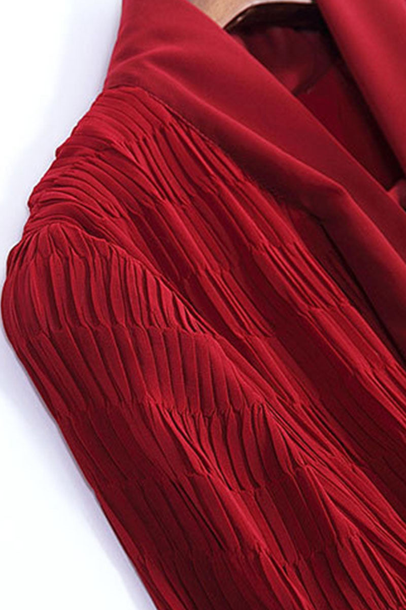 Smoking Sleeve Creep Dress - NJOYDRESS - 5