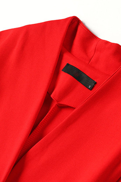 WOMEN'S ELEGANT SLIM V NECK THIN WEAR TO WORK FORMAL DRESS