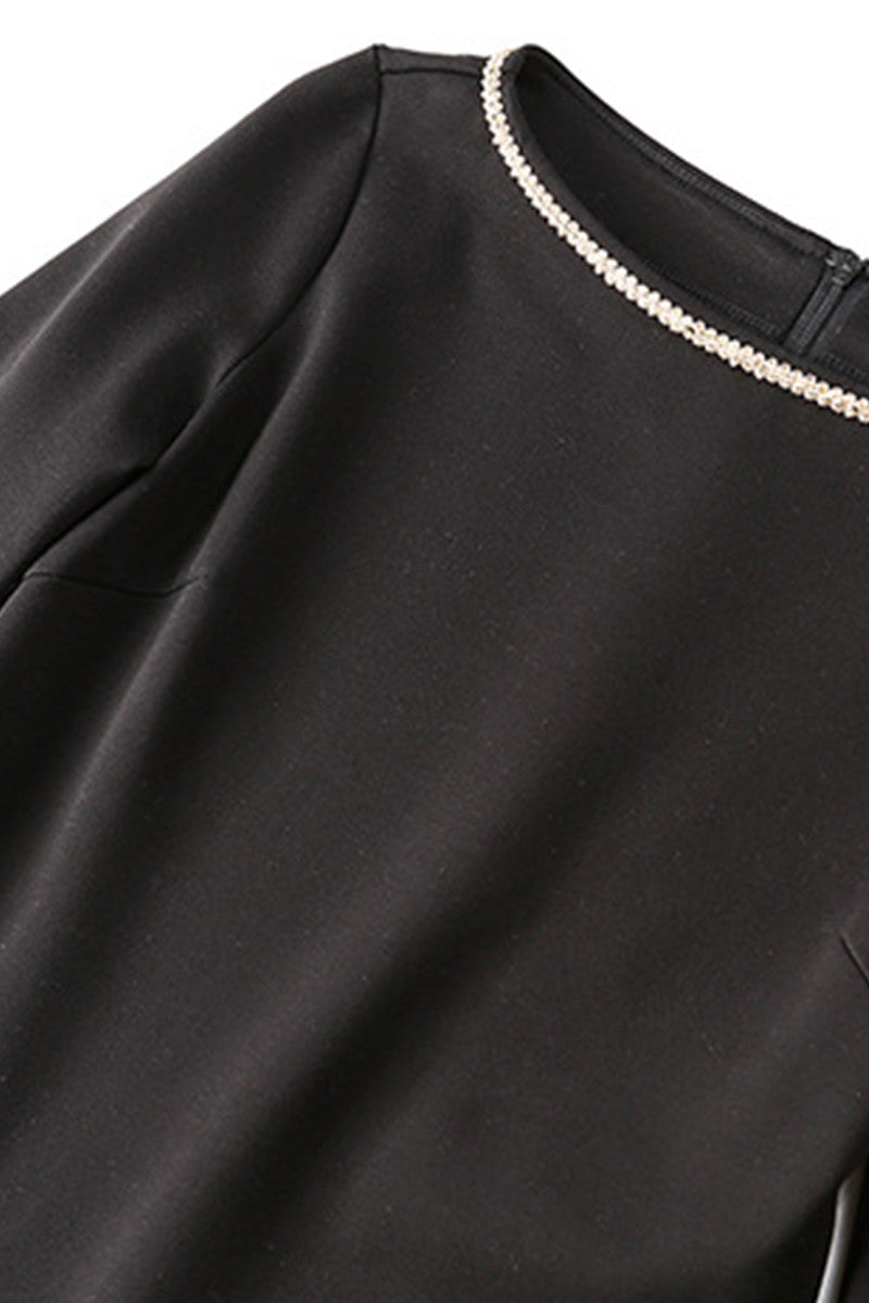 Beaded Pullover Dress