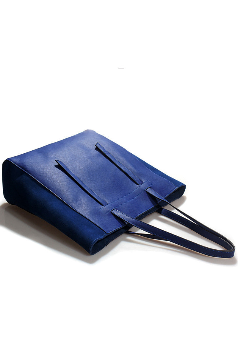 Classical Sude Side Tote Bag