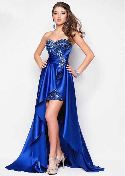 Colorful Acrylic Tube Dress With Expansion Bottom Dress