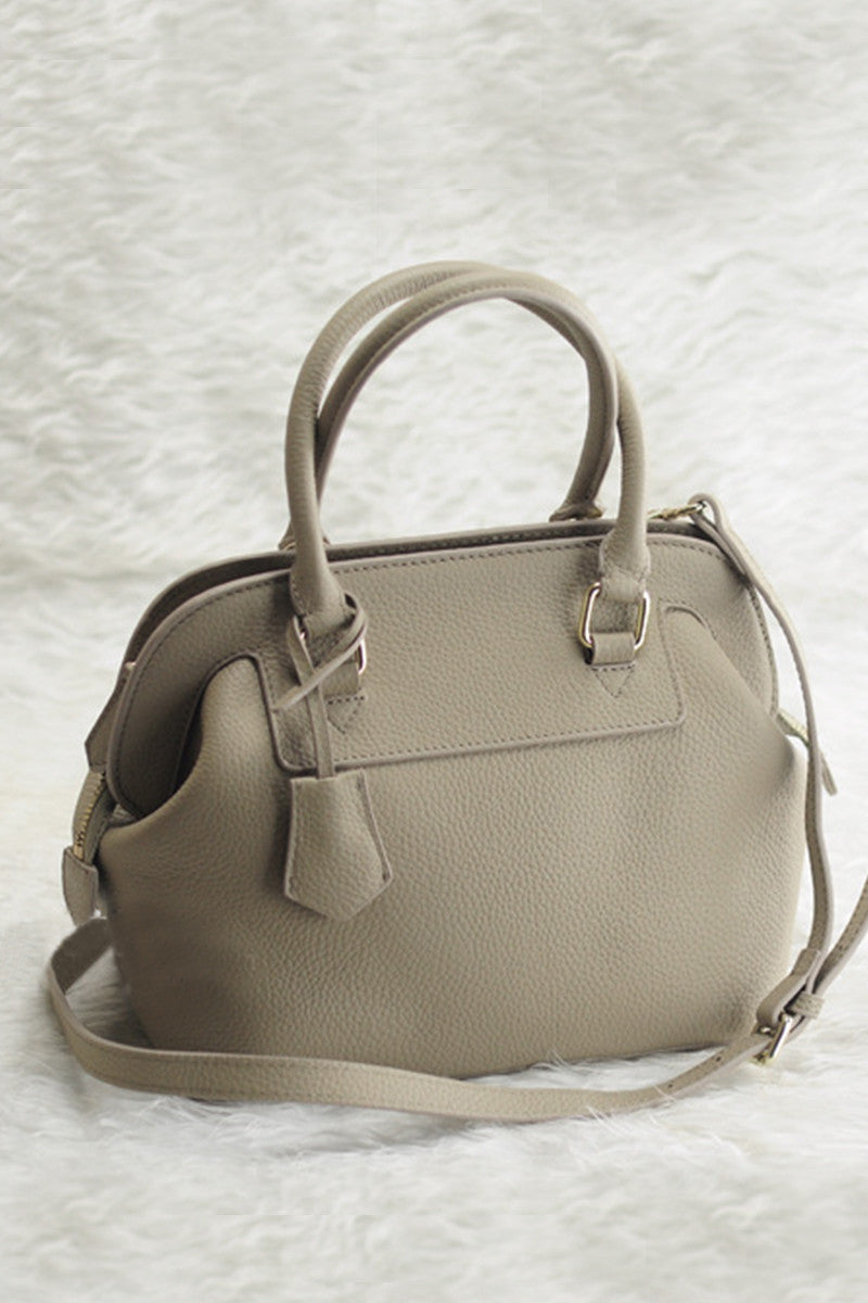 'Mini Emile' Leather Crossbody Satchel Bag