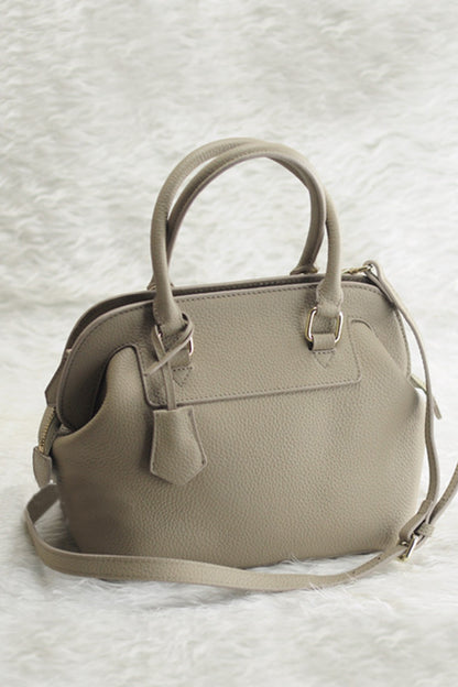 'Mini Emile' Leather Crossbody Satchel Bag