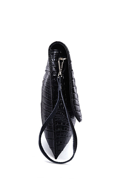 Classical Solid Patent Leather Clutch