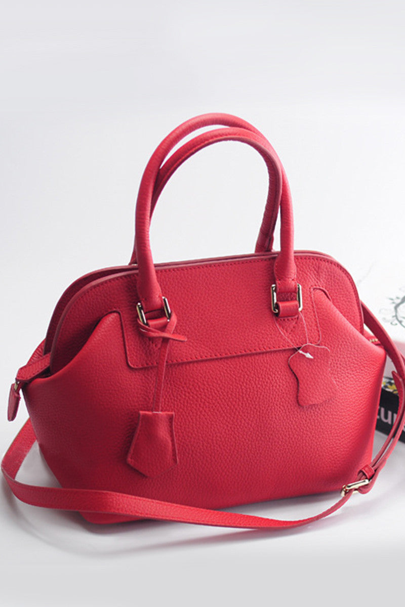 'Mini Emile' Leather Crossbody Satchel Bag